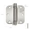 Cauldham (2 Pack) Heavy-Duty 3-1/2" Self-closing Spring Door Hinge with 5/8" Radius Corners, UL Listed